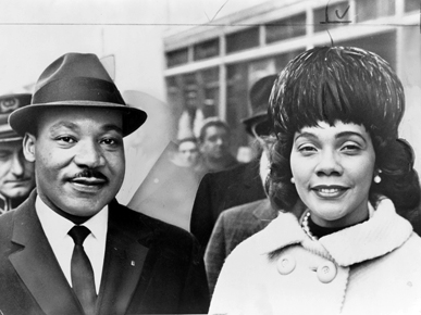 Dr. Martin Luther King Jr. and wife Coretta