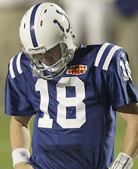 Peyton Manning laments the missed opportunities against Saints