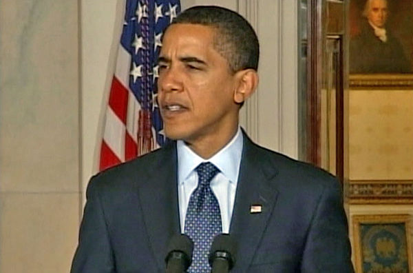President Barack Obama addresses the budget deficit