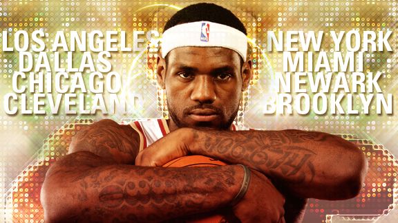 Lebron James is a free agent