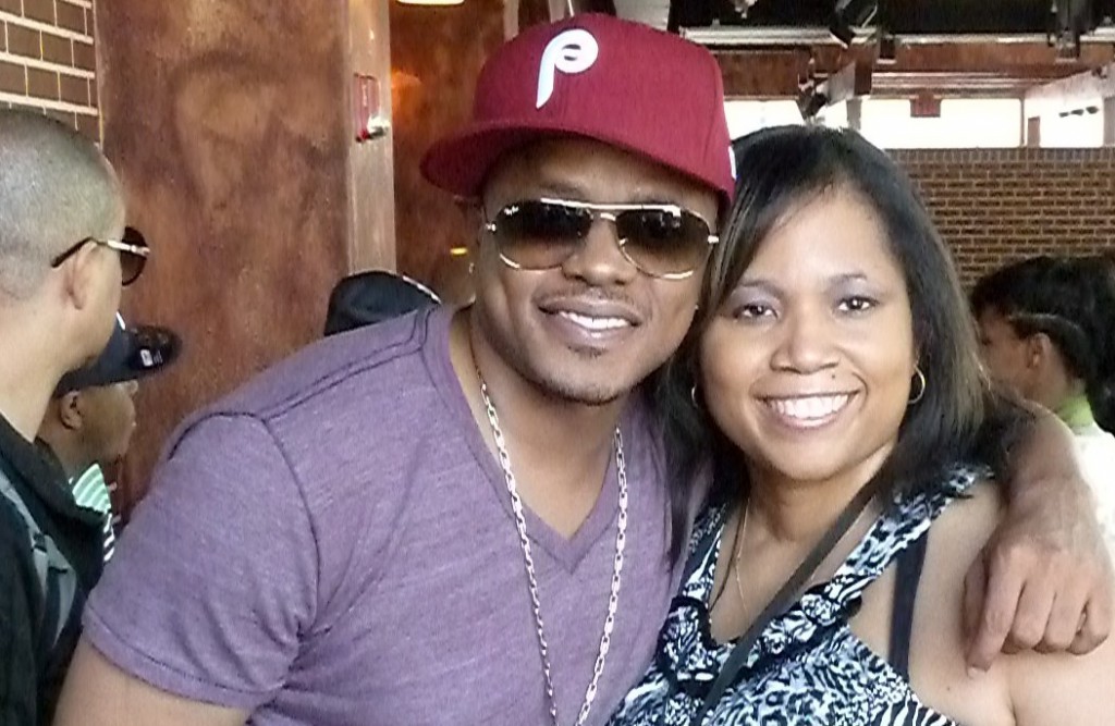 Donell Jones and Crystal Booker