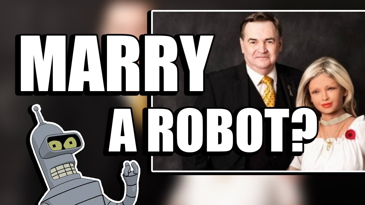 Aussie simp is marrying voluptuous female robot