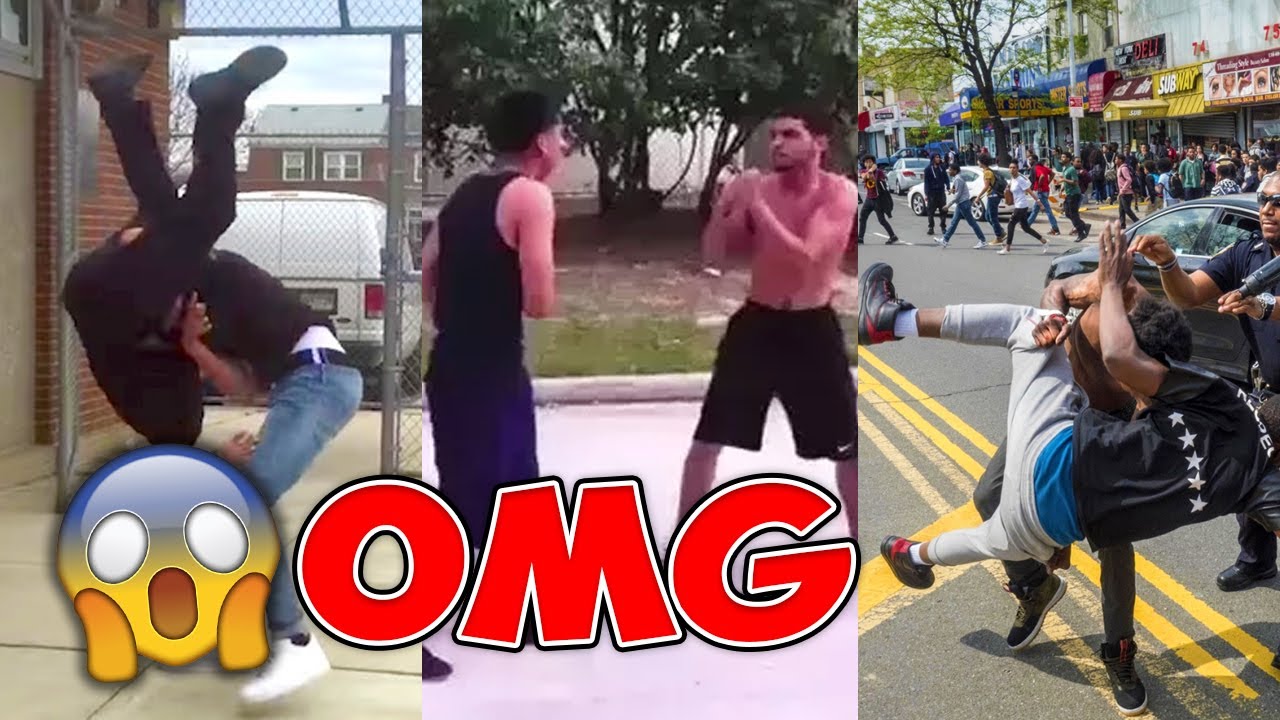 Hispanics have bout of fisticuffs in the street