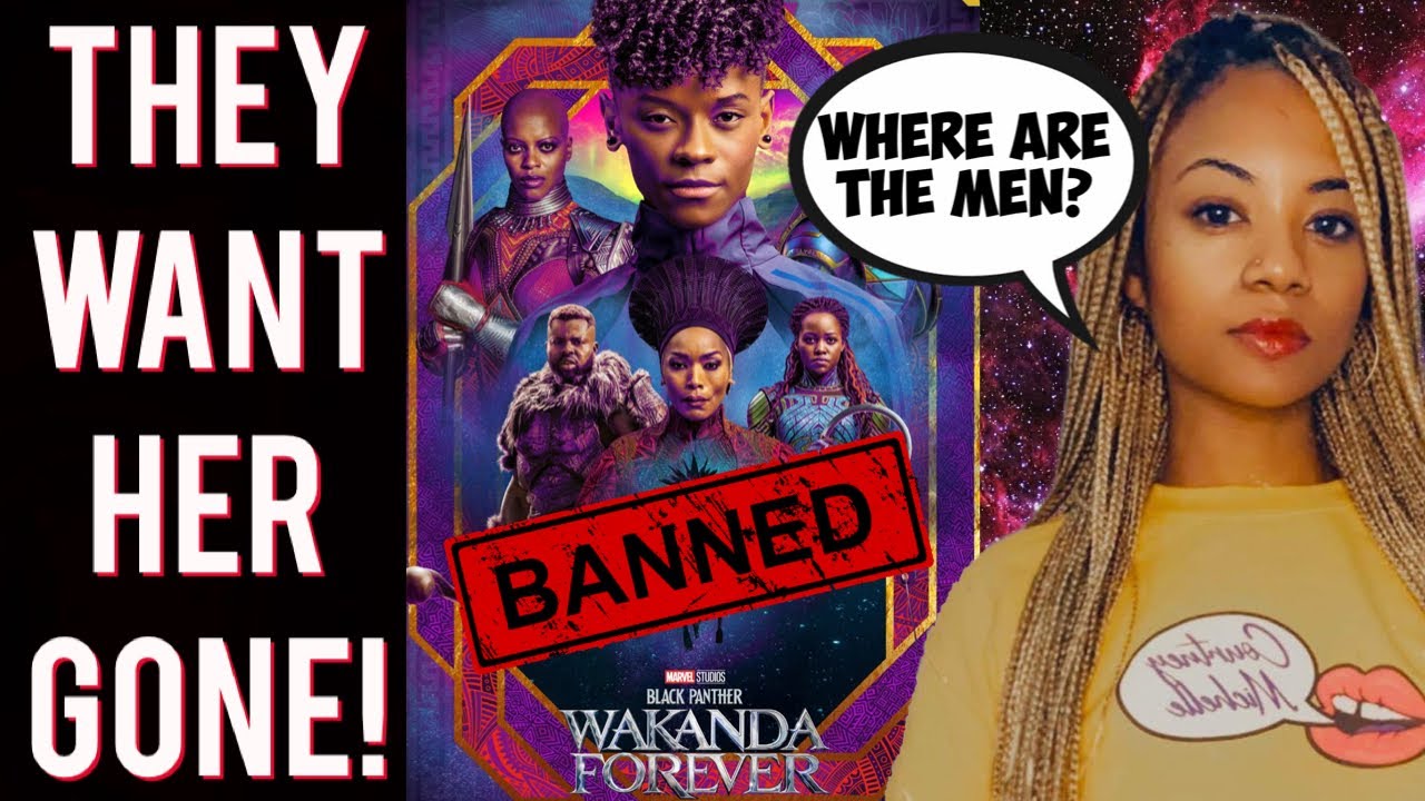 Black chick slams Wakanda Forever for doggin’ out men