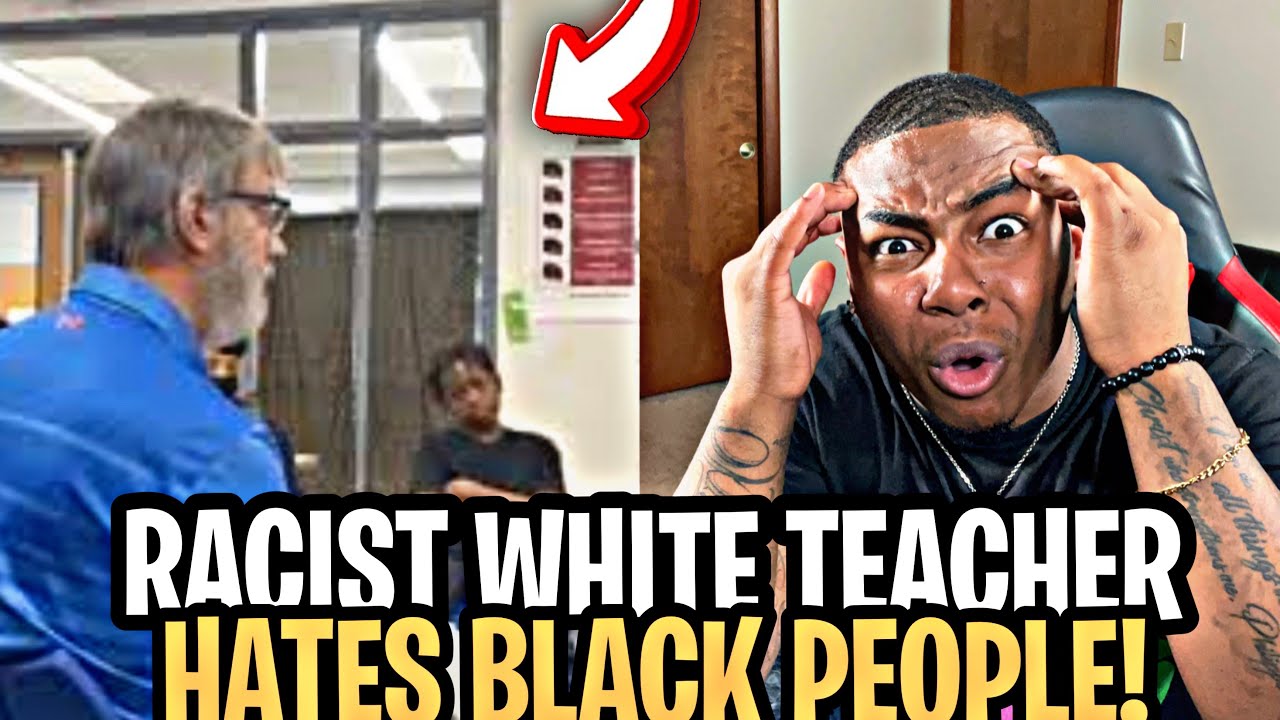 Black high school student assaults his white teacher