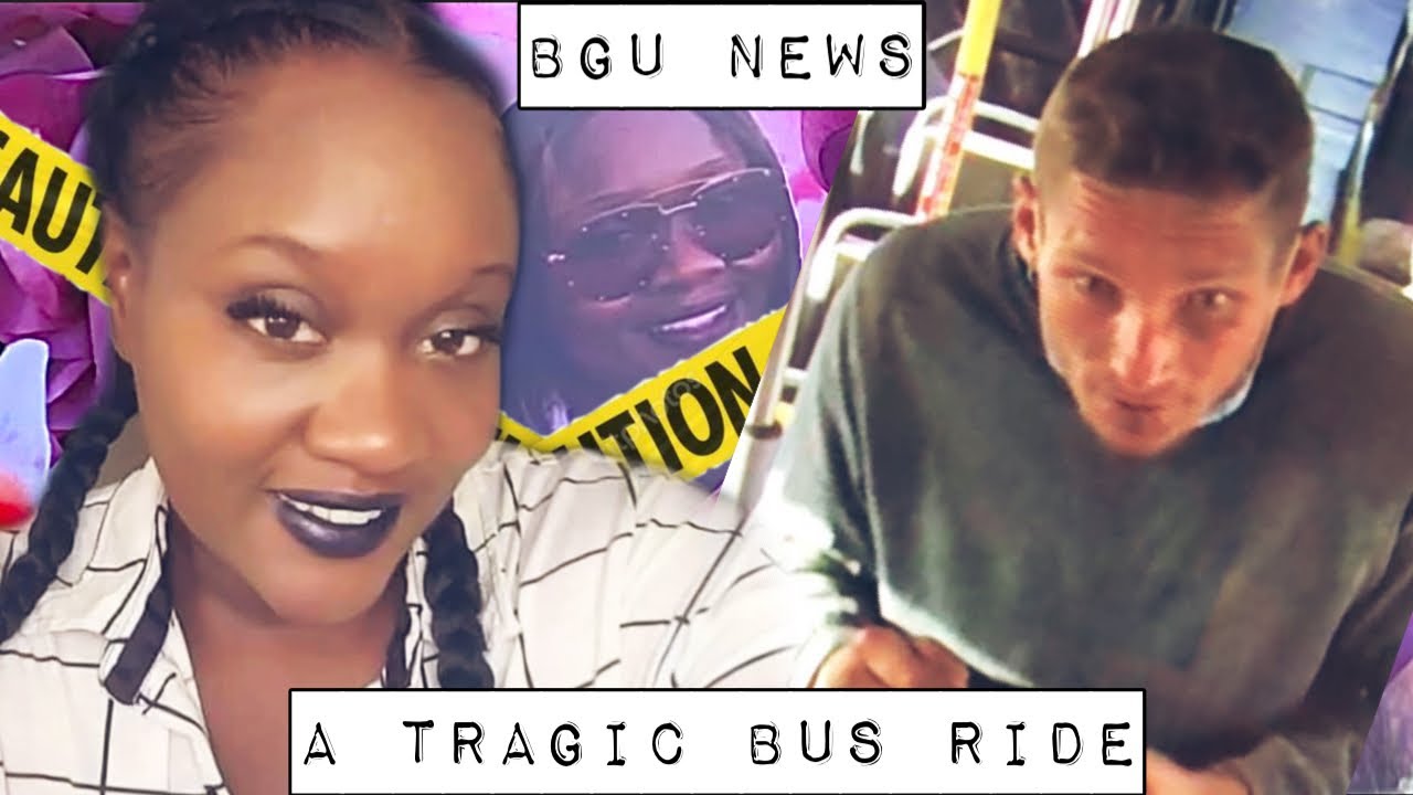 White dude strangles black woman inside a Metro Bus