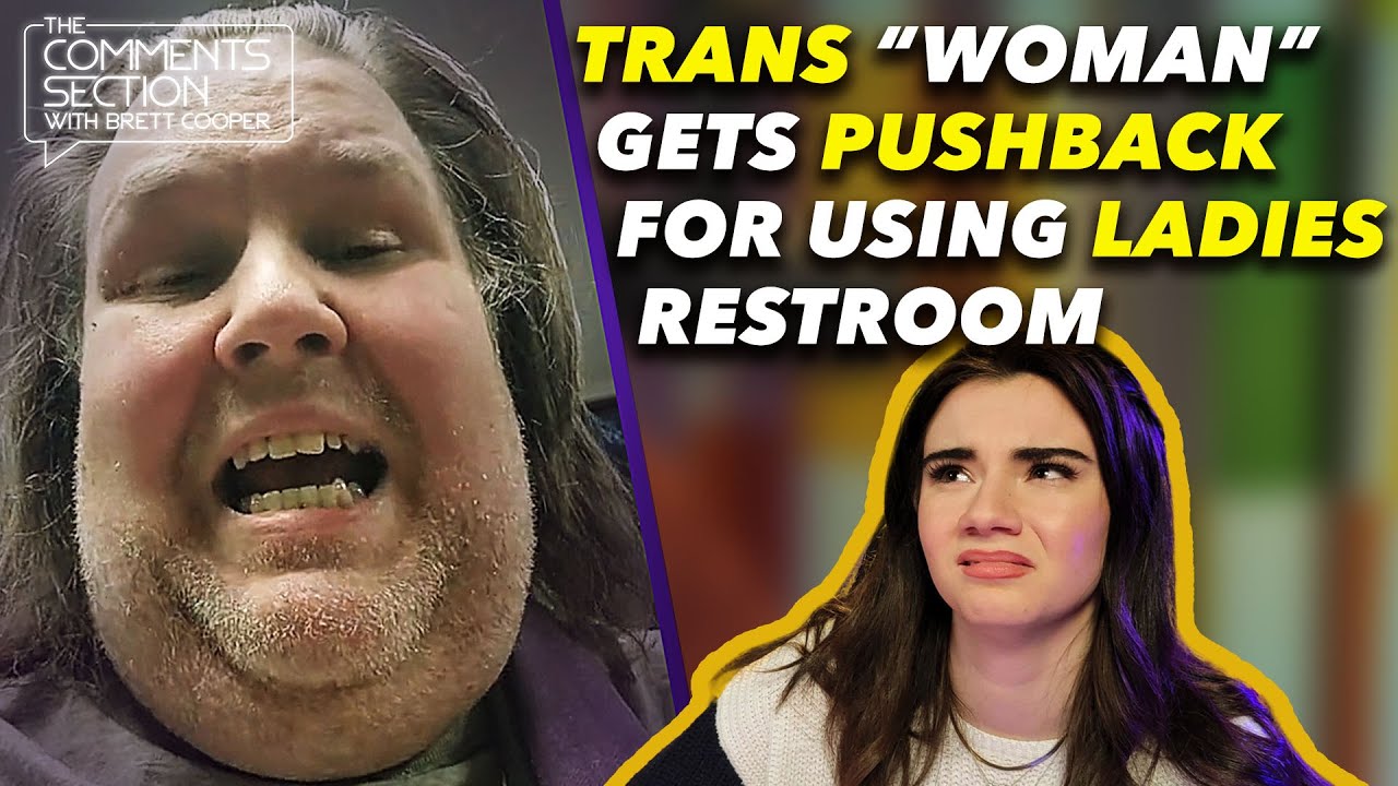 Tranny lambasted for using restroom that’s for women