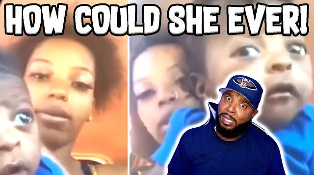 Ghetto mom calls her baby “ugly” then blames his dad