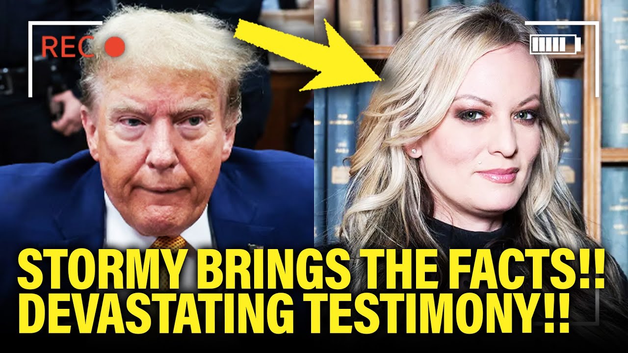 Stormy donned bulletproof armour during Trump’s trial
