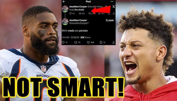 Broncos Cooper cusses out Chiefs, says they’re bitches