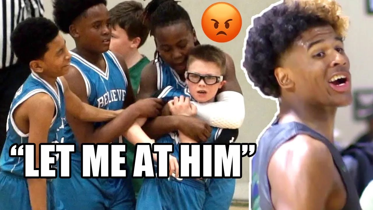 Black daddy slams white father during kid’s game