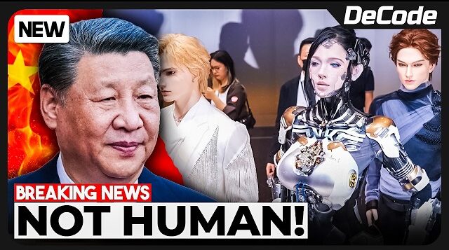 China robot attacks human employees and a little boy