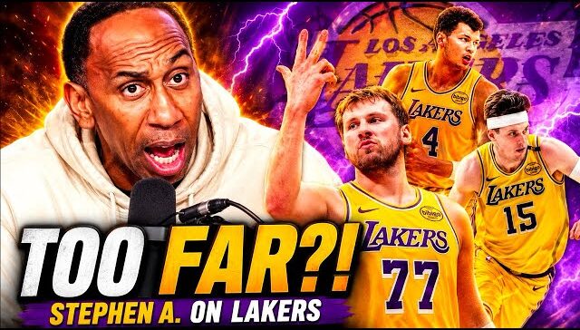 Stephen A. Smith rips the Lakers for being too white